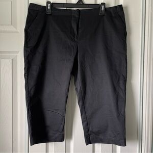 Worthington Black Modern fit Crop Pant 16P